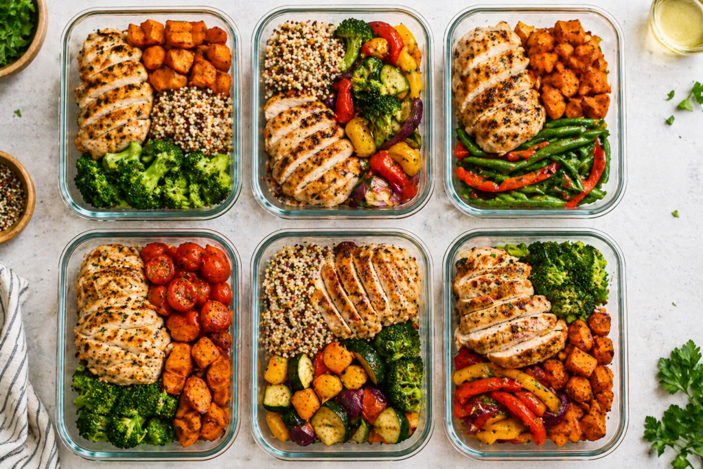 meal prep for the week high protein